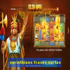 corinthians frases curtas